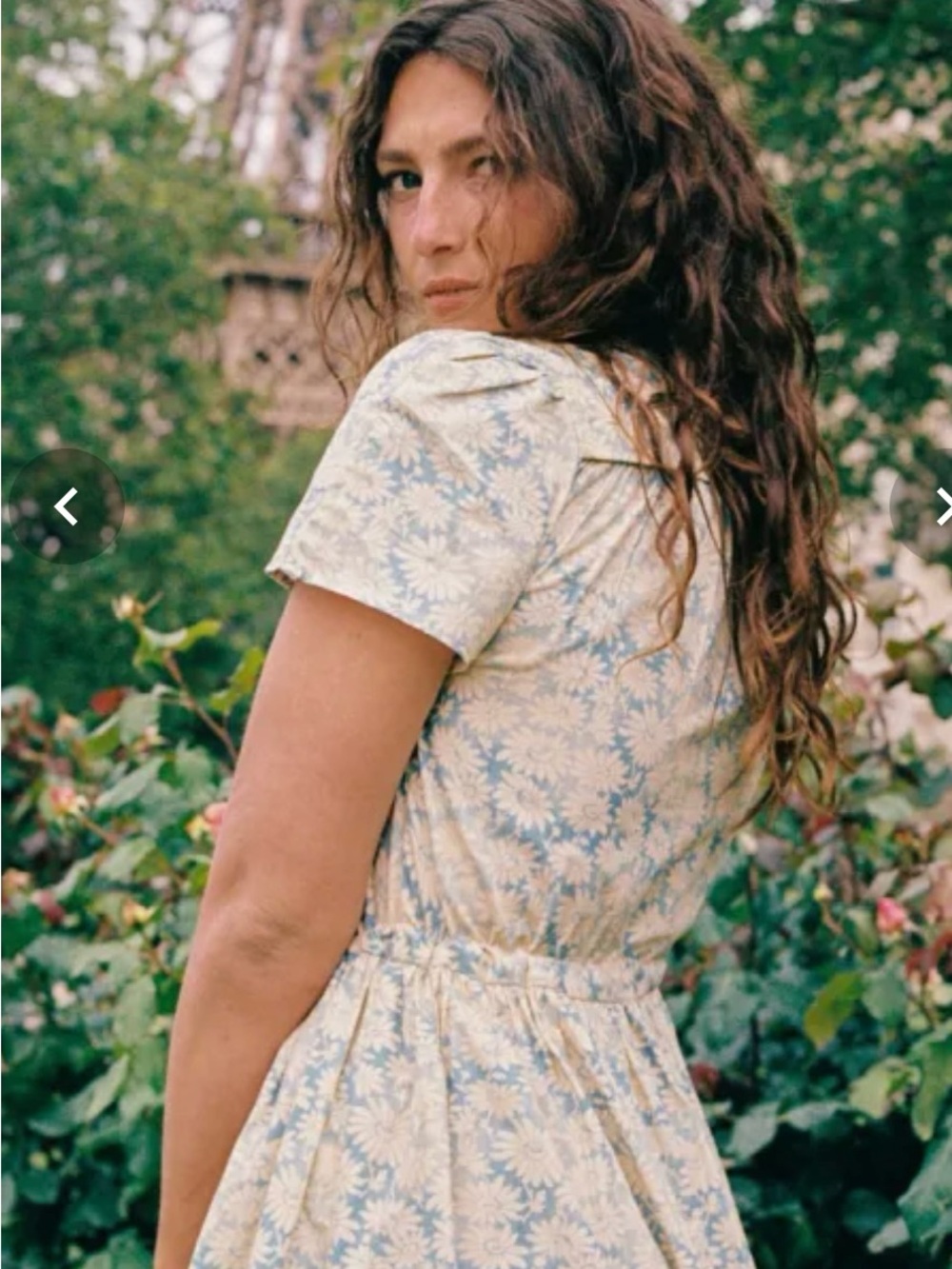 NWT Christy Dawn The Dawn Dress in Sky Chamomile - Picture 4 of 9